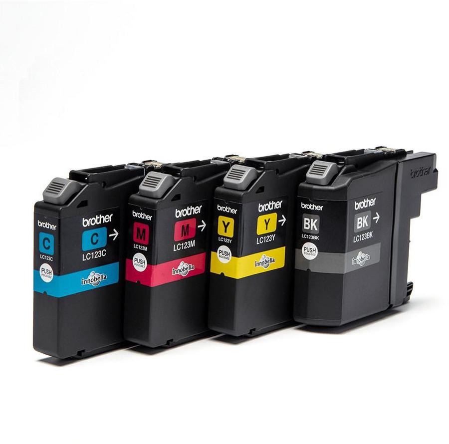 Cartouche d'encre Brother LC123VALBP - noir et 3 couleurs - le pack