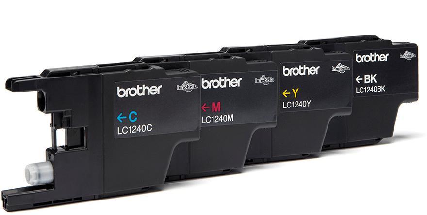 Cartouche d'encre Brother LC1240VALBP - noir et 3 couleurs - le pack
