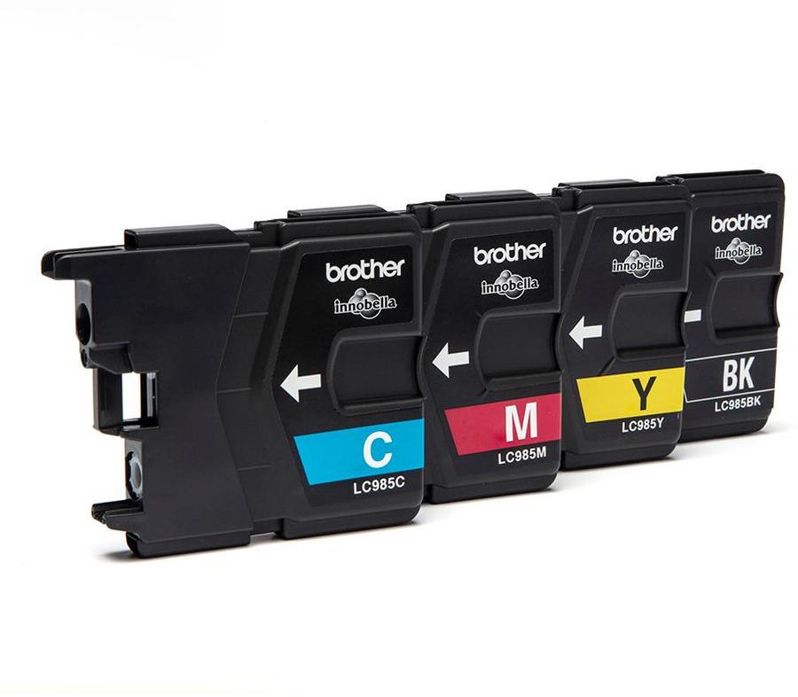Cartouche d'encre Brother LC985VALBP - noir et 3 couleurs - le pack