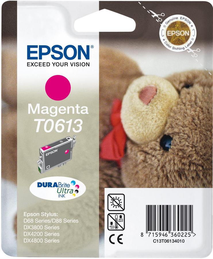 Cartouche d'encre Epson C13T06134020 - DuraBrite Ultra - magenta - l'unité