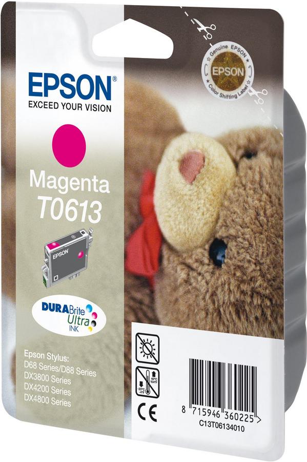 Cartouche d'encre Epson C13T06134020 - DuraBrite Ultra - magenta - l'unité