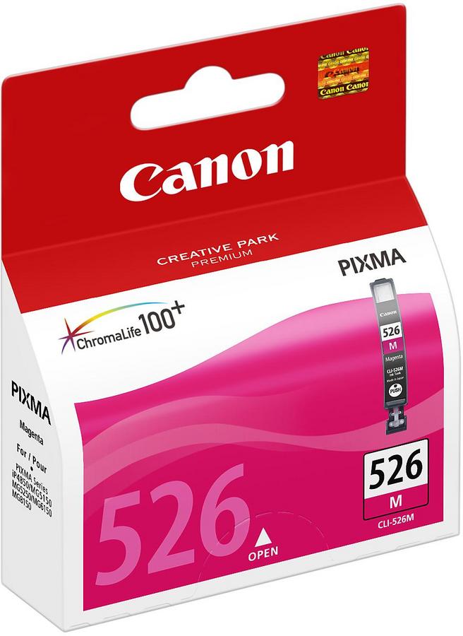 Cartouche d'encre Canon CLI526M - 4542B001 - magenta - l'unité