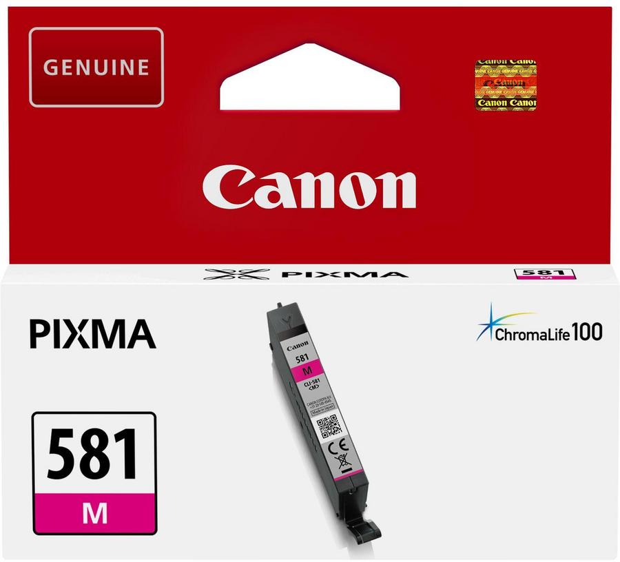 Cartouche d'encre Canon 581 CLI581M - magenta - l'unité
