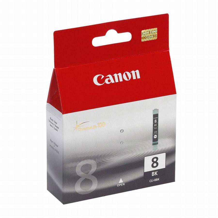 Cartouche d'encre Canon CLI8BK - 0620B001 - noir - l'unité