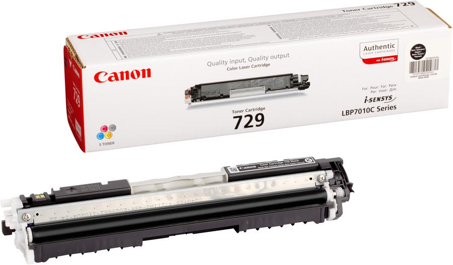Toner laser Canon CRG729N - noir - l'unité