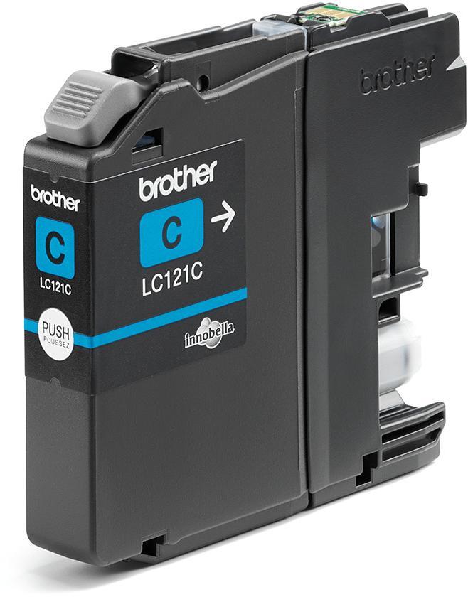 Cartouche d'encre Brother LC121C - cyan - l'unité