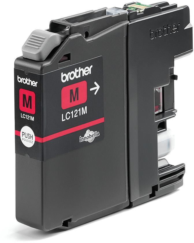 Cartouche d'encre Brother LC121M - magenta - l'unité