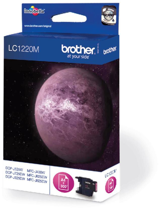 Cartouche d'encre Brother LC1220M - magenta - l'unité