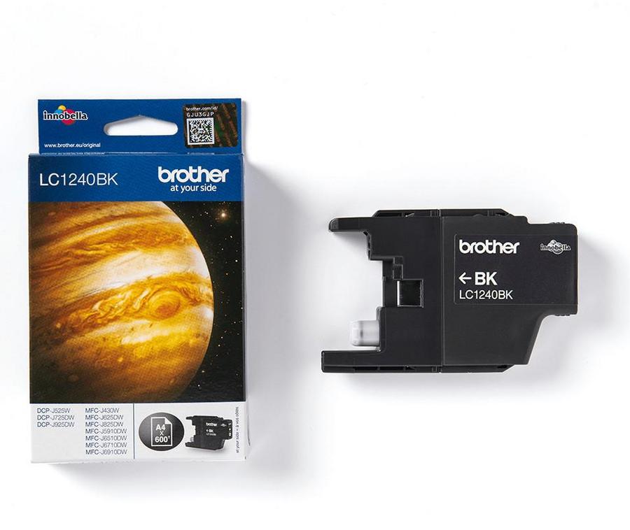 Cartouche d'encre Brother LC1240BK - noir - l'unité