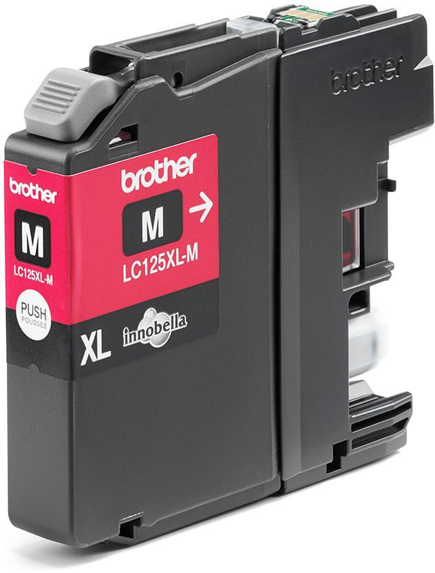 Cartouche d'encre Brother LC-125XLM - magenta - l'unité