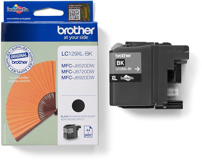 Cartouche d'encre Brother LC129XLBK - noir - l'unité