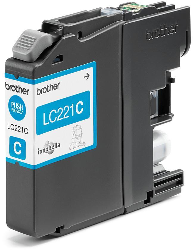 Cartouche d'encre Brother - LC221C - cyan - l'unité