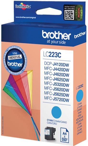 Cartouche d'encre Brother - LC223C - cyan - l'unité