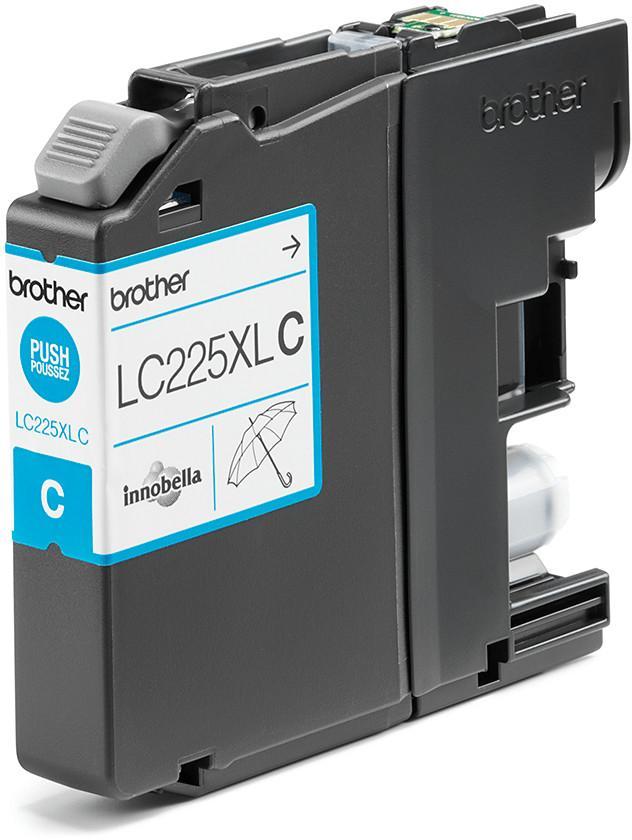 Cartouche d'encre Brother - LC225XLC - cyan - l'unité