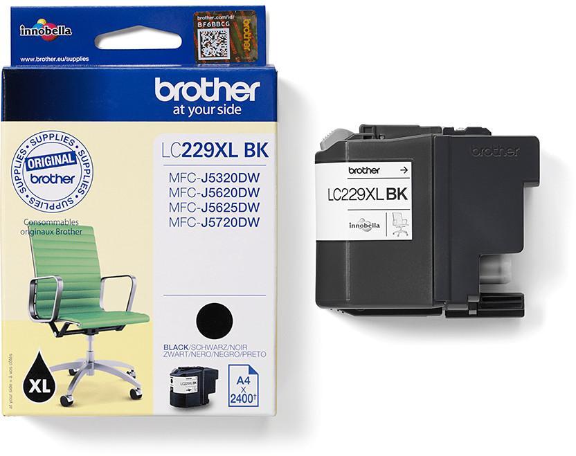 Cartouche d'encre Brother - LC229XLBK - noir - l'unité