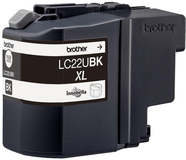 Cartouche d'encre Brother - LC22UBK - noir - l'unité