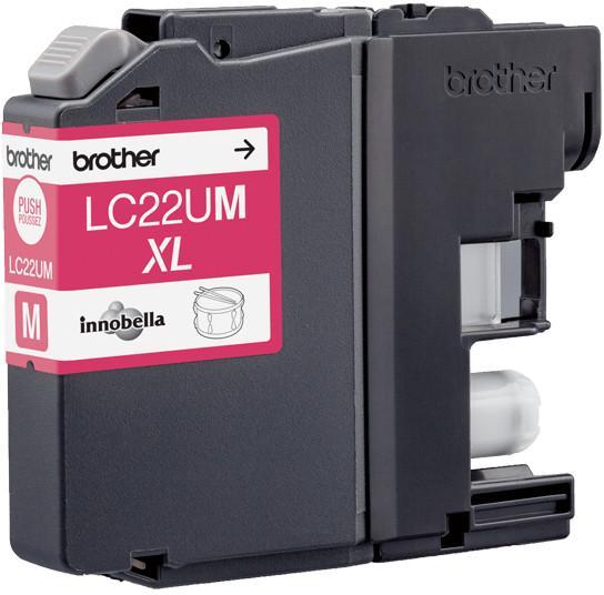 Cartouche d'encre Brother - LC22UM - magenta - l'unité