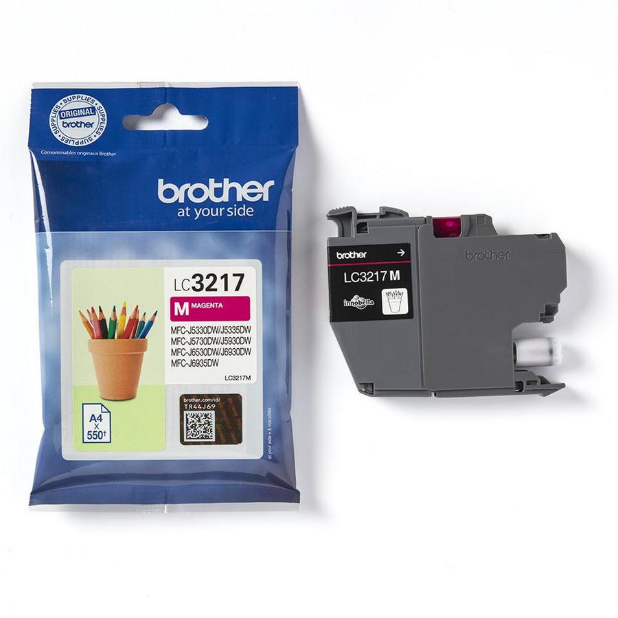 Cartouche d'encre Brother LC3217M - magenta - l'unité