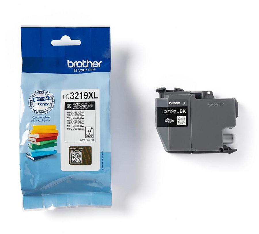 Cartouche d'encre Brother - LC3219XLBK - noir - l'unité