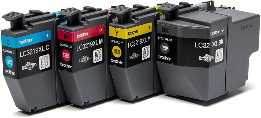 Cartouche d'encre Brother LC3219XL - 4 couleurs - le pack de 4