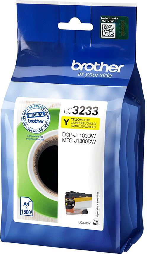 Cartouche d'encre Brother - LC3233Y - jaune - l'unité