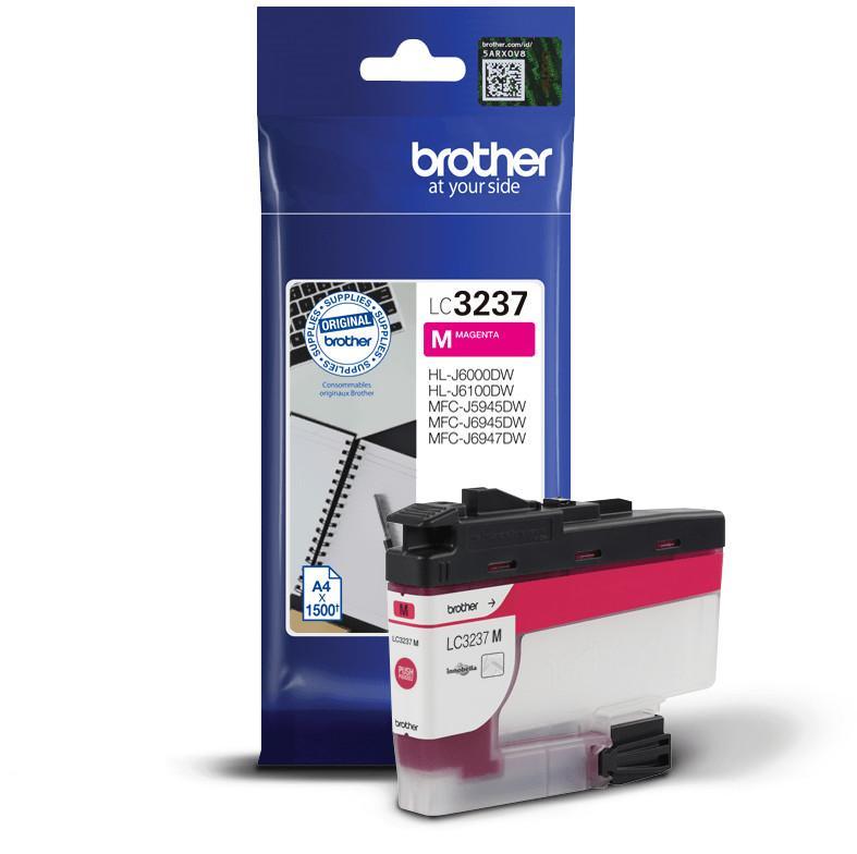 Cartouche d'encre Brother - LC3237M - magenta - l'unité