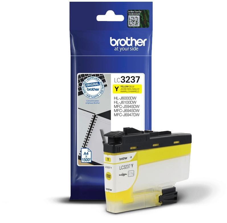 Cartouche d'encre Brother - LC3237Y - jaune - l'unité