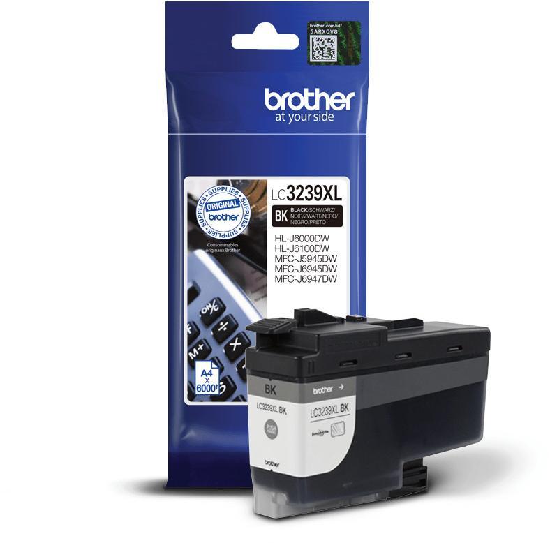 Cartouche d'encre Brother - LC3239XLBK - noir - l'unité