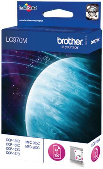 Cartouche d'encre Brother LC970M - magenta - l'unité