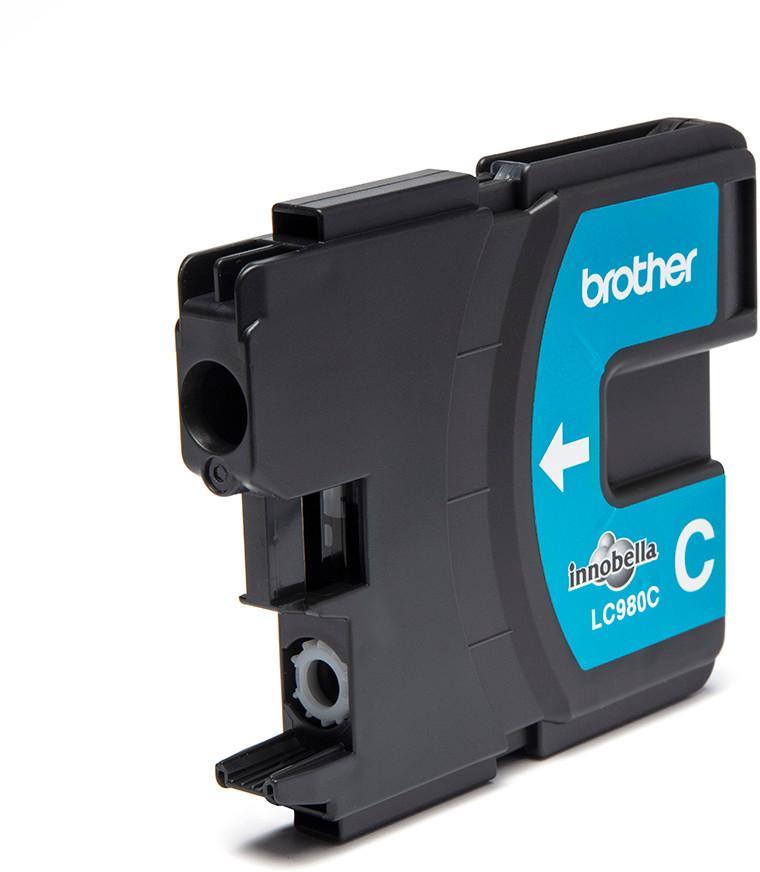 Cartouche d'encre Brother LC980C - cyan - l'unité