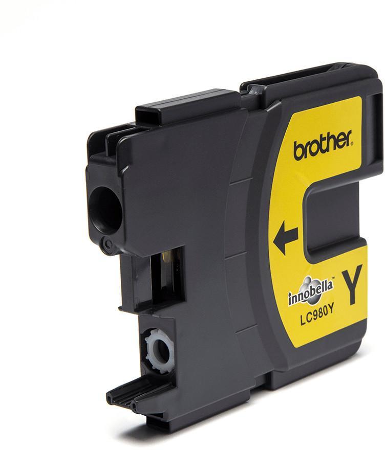 Cartouche d'encre Brother LC980Y - jaune - l'unité