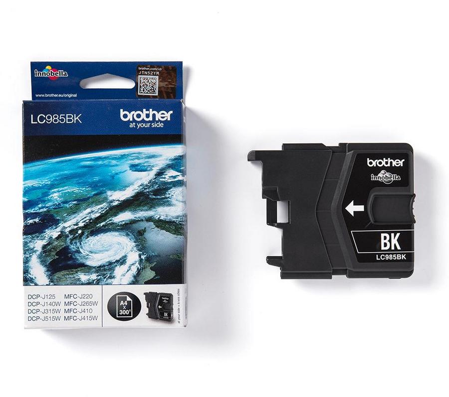Cartouche d'encre Brother LC985BK - noir - l'unité