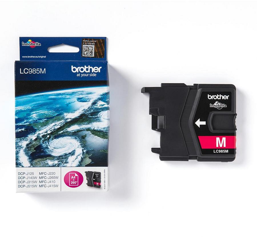 Cartouche d'encre Brother LC985M - magenta - l'unité
