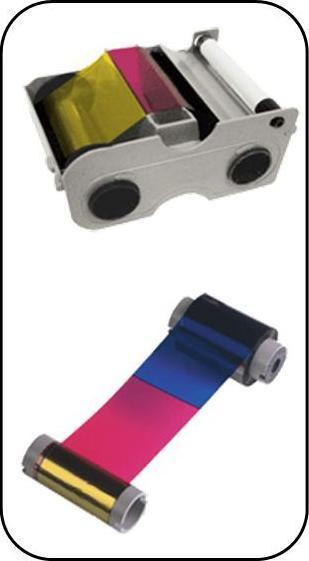 Ruban Evolis R5H004NAA - noir, cyan, magenta jaune - l'unité