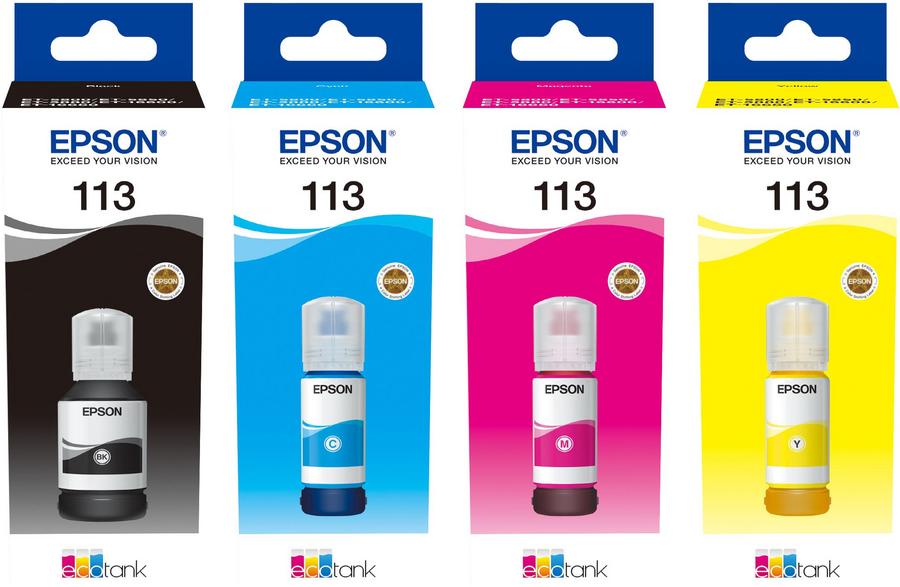 Bouteille d'encre Epson 104 - T00P440 - jaune - l'unité