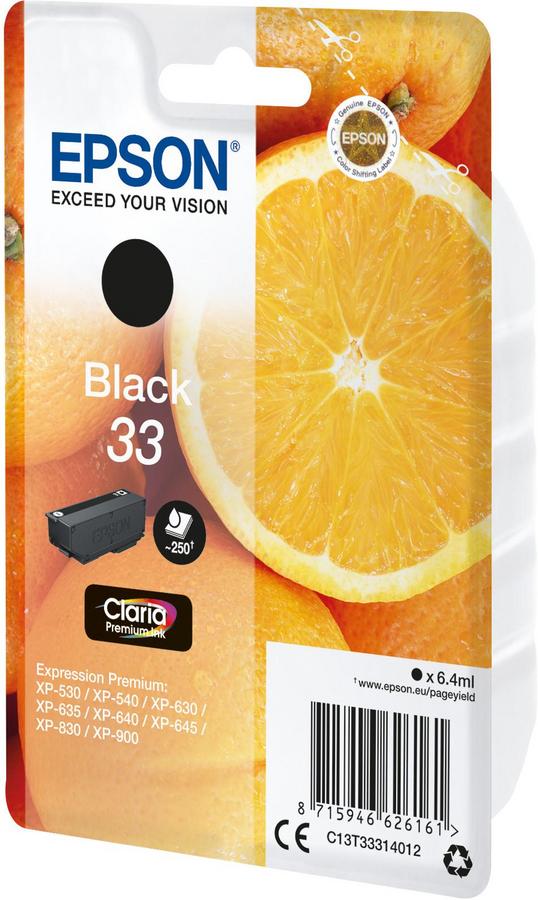 Cartouche jet d'encre Epson T3331B Noir - l'unité