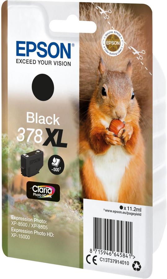 CART - T3791B - EPSON - 378XL - NOIR - PAR 1