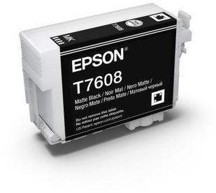 Cartouche d'encre Epson Orque T7608 - C13T76084010 - noir mât - l'unité