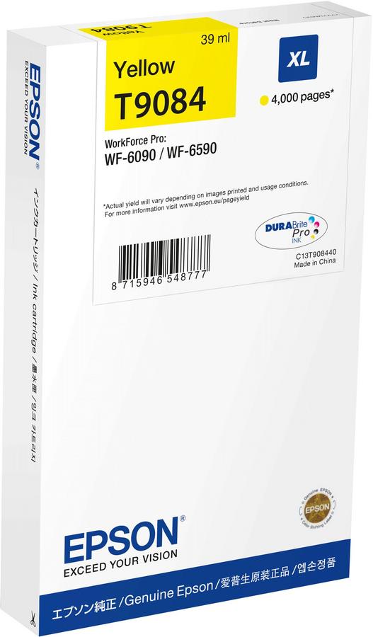 Cartouche d'encre Epson C13T908440 - jaune - l'unité