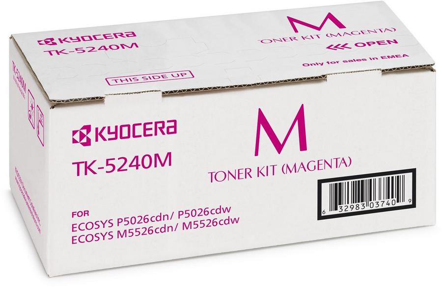 Toner laser Kyocera TK-5240M - magenta - l'unité