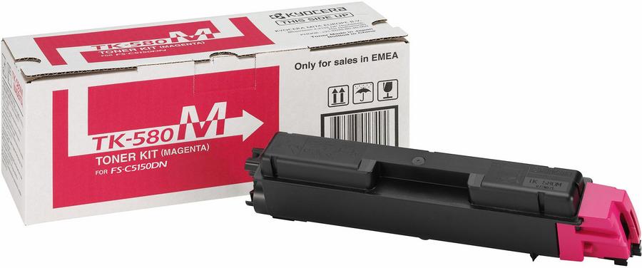 Toner laser Kyocera TK580M - magenta - l'unité
