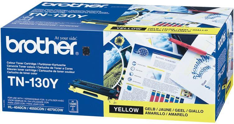 Kit Toner laser standard Brother TN130Y - jaune - l'unité
