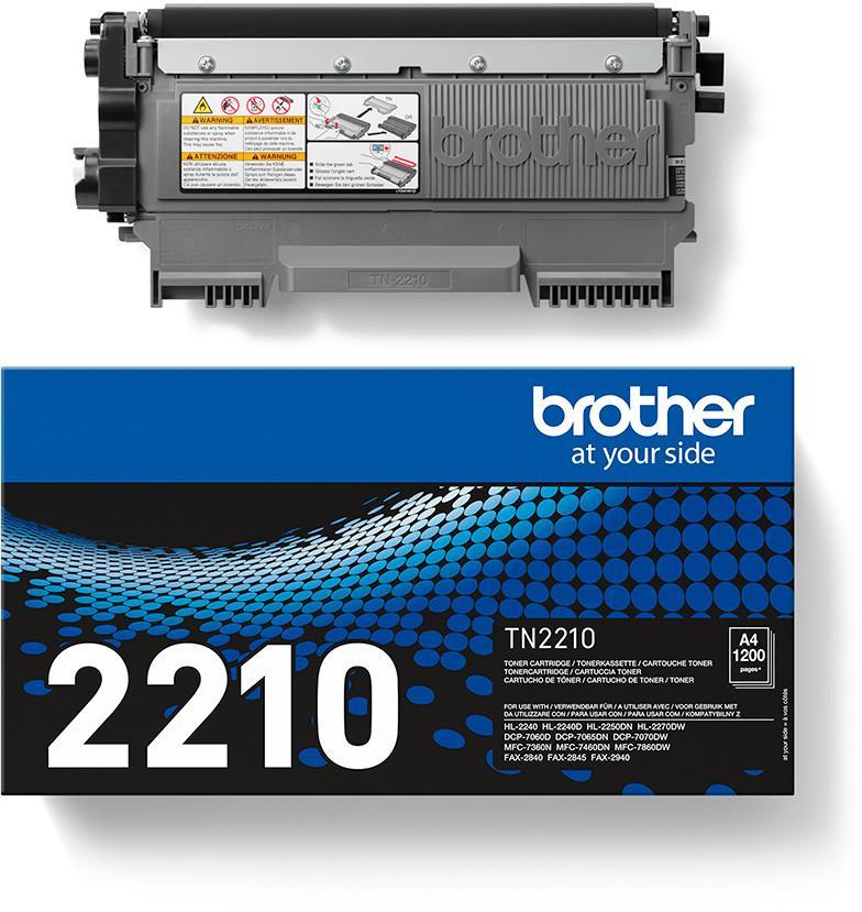Toner laser Brother TN2210 - noir - l'unité