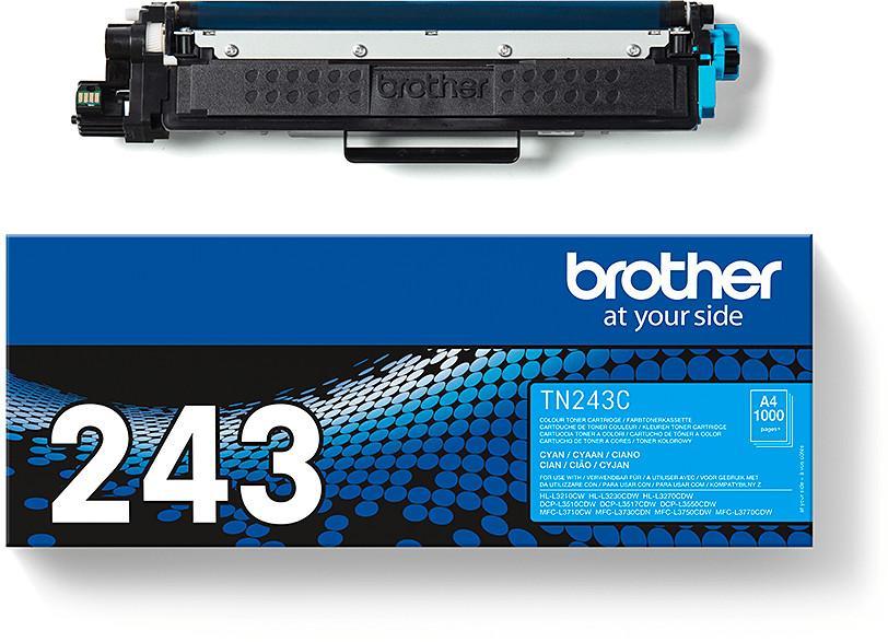 Toner laser Brother TN243C - cyan - l'unité