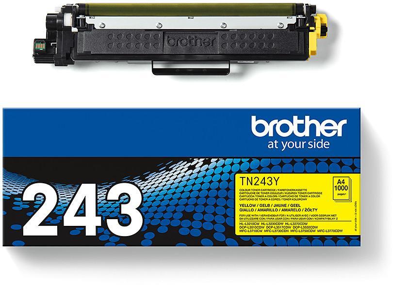 Toner laser Brother TN243Y - jaune - l'unité
