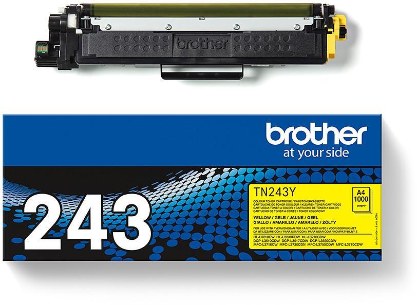 Toner laser Brother TN243Y - jaune - l'unité