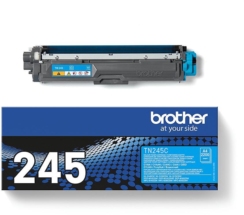 Toner laser haute capacité Brother TN245C - cyan - l'unité