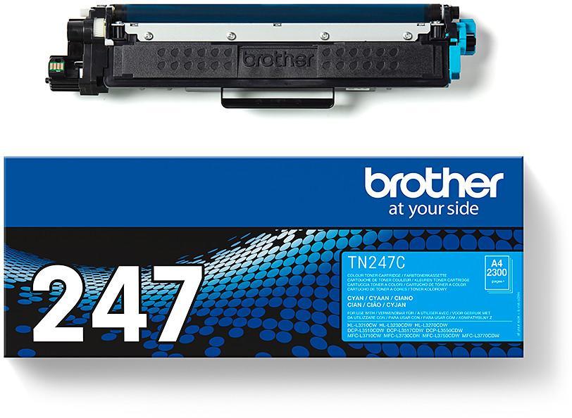 Toner laser Brother TN247C - cyan - l'unité