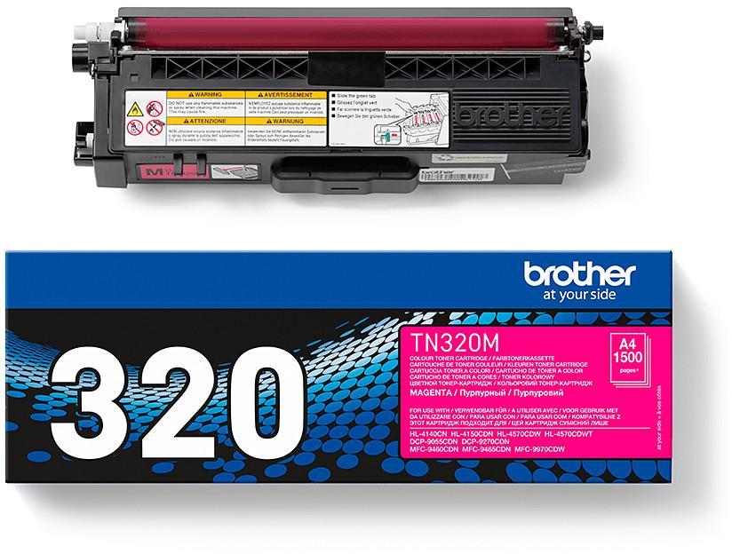 Toner laser Brother TN320M - magenta - l'unité