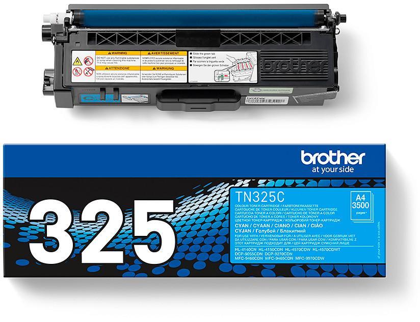 Toner laser Brother TN325C - cyan - l'unité